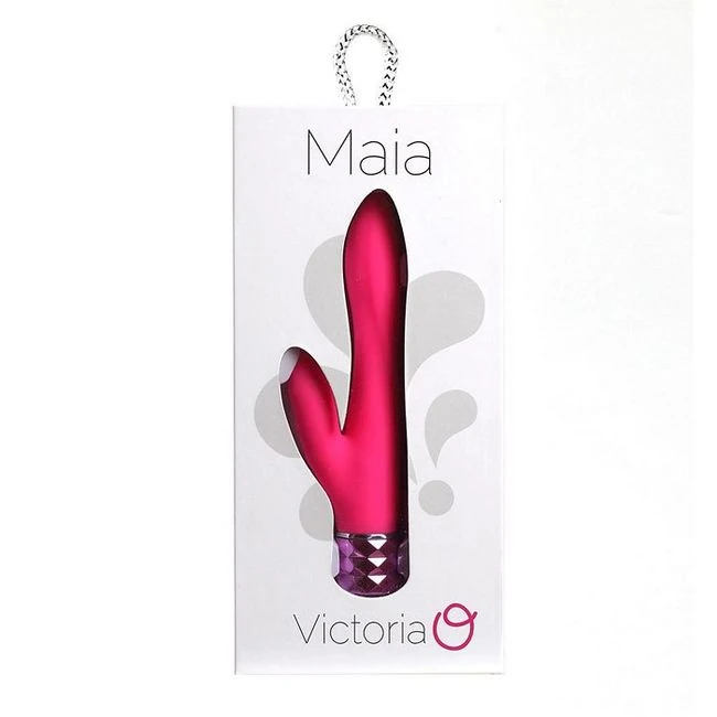 Victoria Rechargeable Silicone Dual Vibe Neon Pink - Features & Specifications