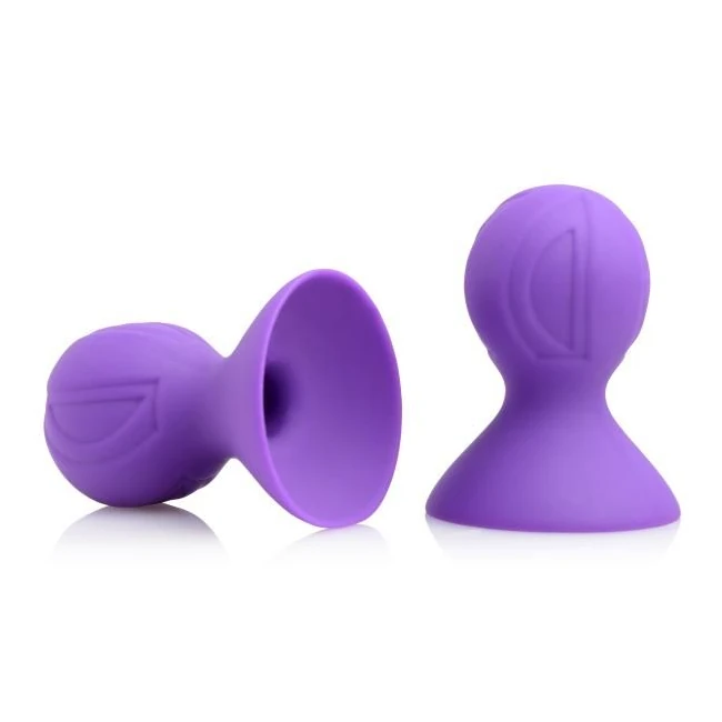 Violets Silicone Nipple Suckers Purple Pair - Key Details