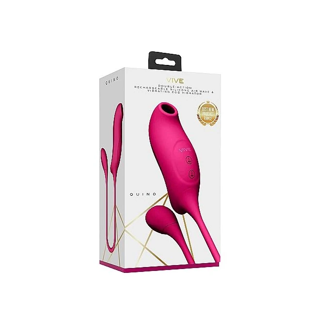 Vive Quino Air Wave & Egg Vibrator - How It Feels