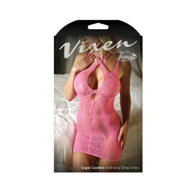 Vixen Sugar Coated Multi-way Strap Dress - Fabric & Feel