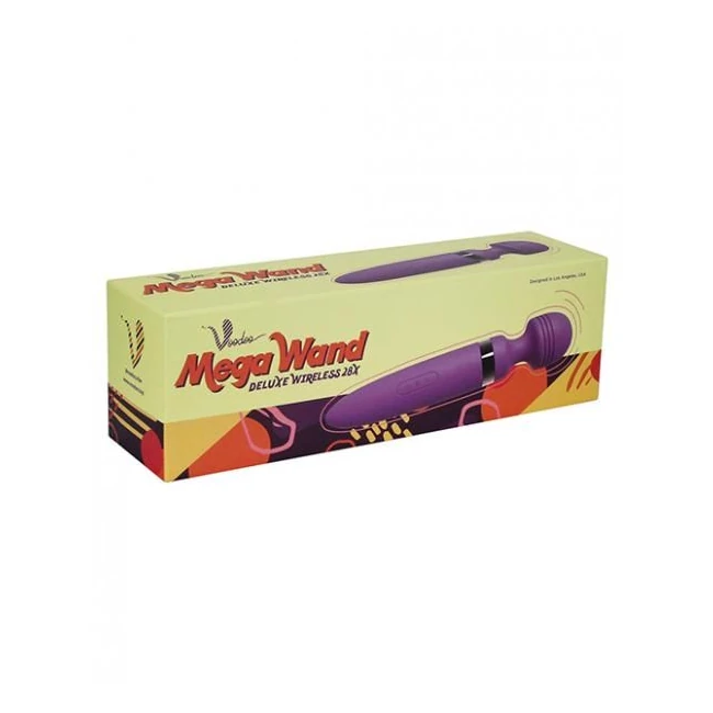 Voodoo Deluxe Mega Wand 28x Black Body Massager - How It Feels