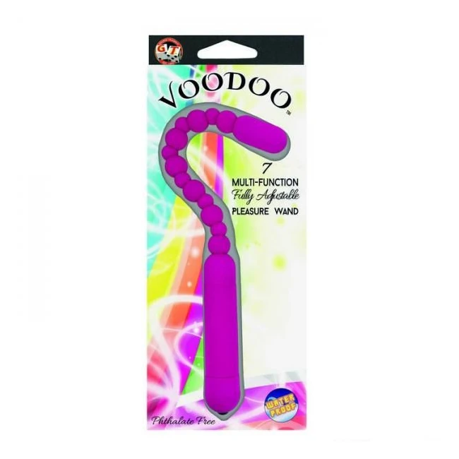 Voodoo Pink Waterproof Vibrator - Vibration Modes