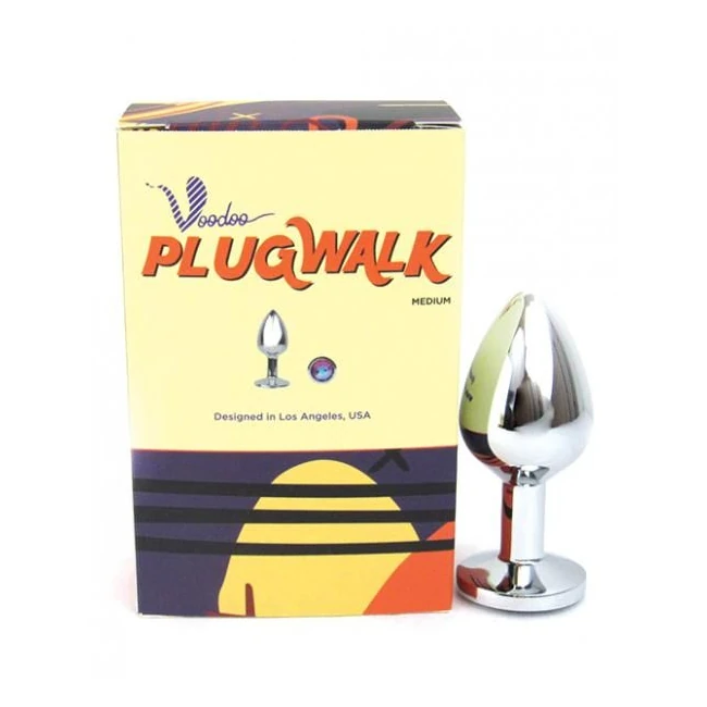 Voodoo Plug Walk Large Stainless Steel - Shape & Comfort