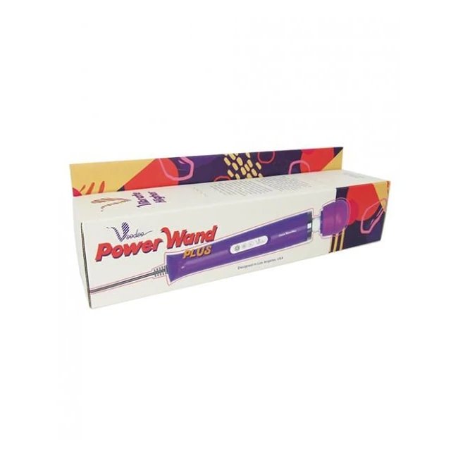 Voodoo Power Wand Plus 28x Plug in Purple - How It Feels