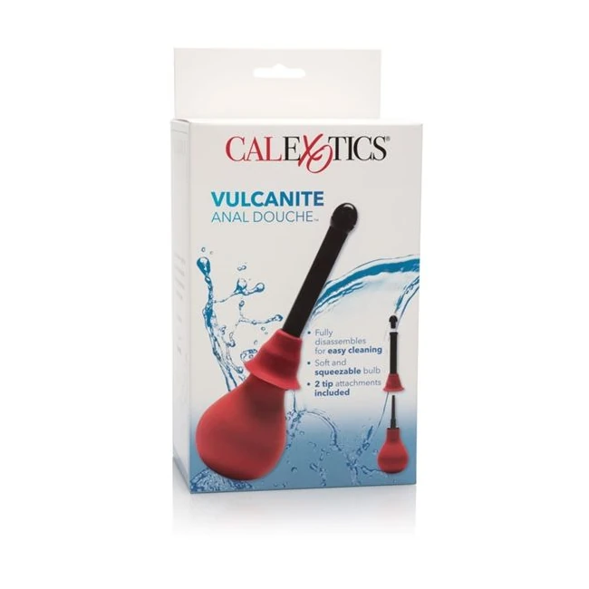 Vulcanite Anal Douche - Material & Safety