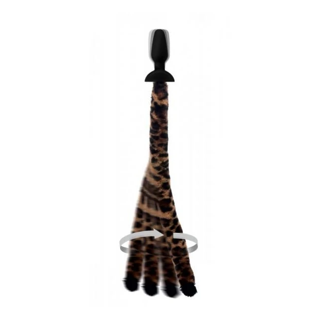 Waggerz Wagging Leopard Tail Anal Plug and Ears Set - Material & Safety