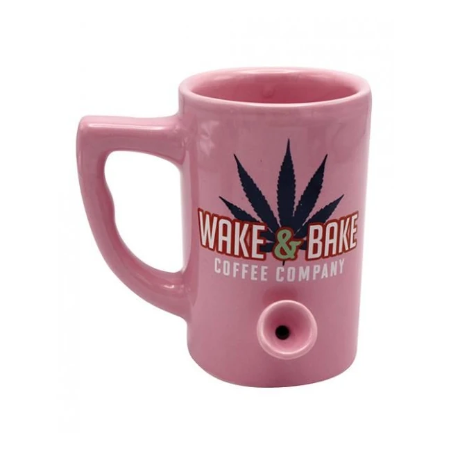 Wake & Bake Coffee Mug Holds 10 Ounces - Overview