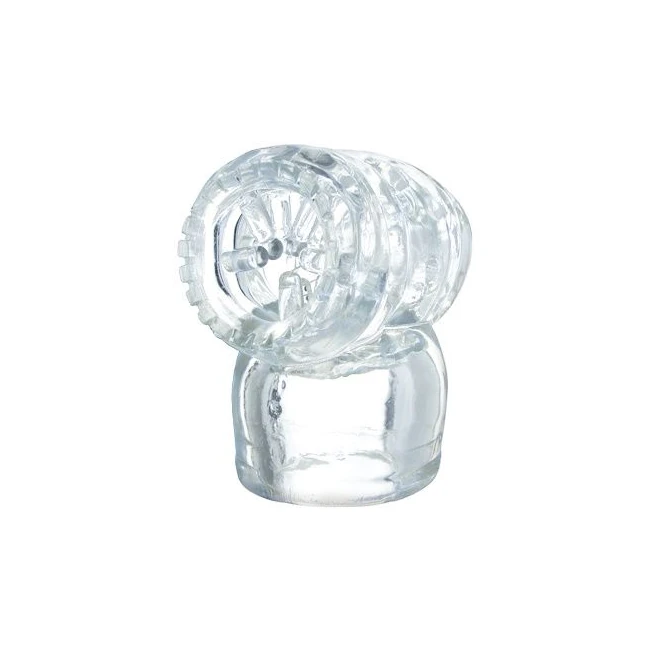 Wand Essentials Vibra Cup Head Stimulator Attachment - Wand Essentials Vibra Cup Head Stimulator Attachment
