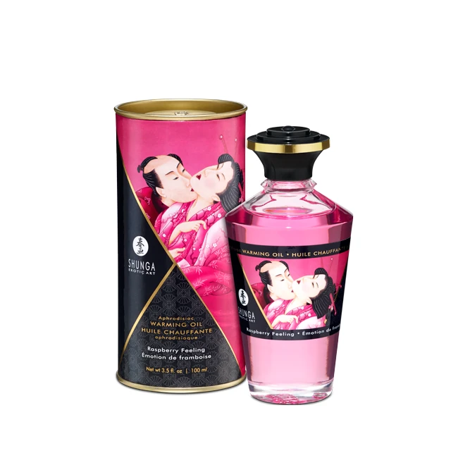 Warming Massage Oil - Experience Sensual Warmth and Flavors