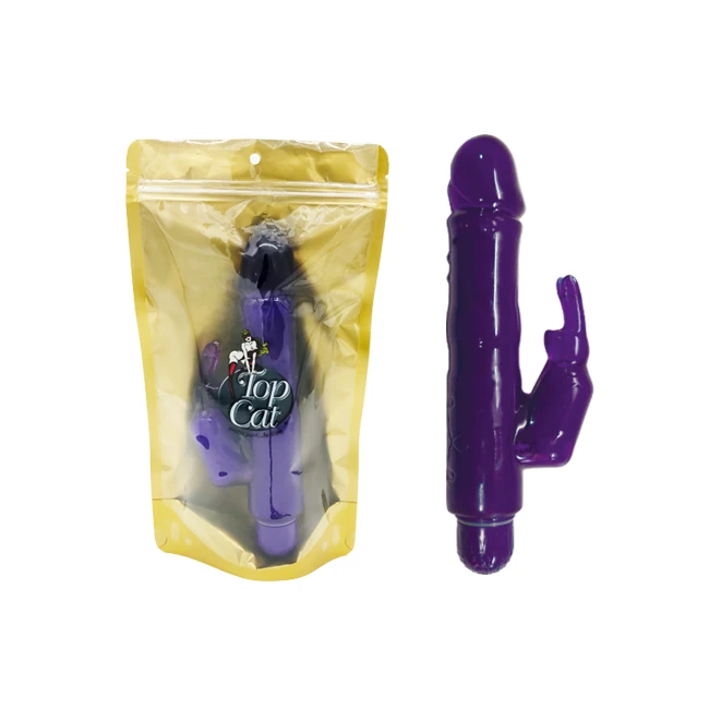 Waterproof Bathtime Bunny Purple Vibrator - How It Feels