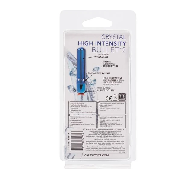 Crystal Hi Intensity Bull Blue - Vibration Modes and Features