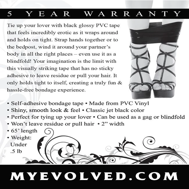 Evolved Bondage Tape - How It Feels and Uses