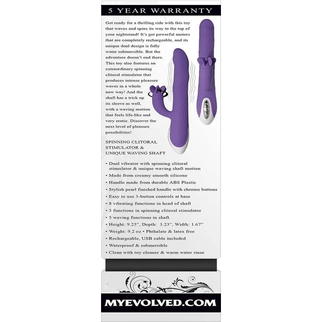 Evolved Tilt-O-Twirl Rabb Style Vibrator - Power, Care and Build