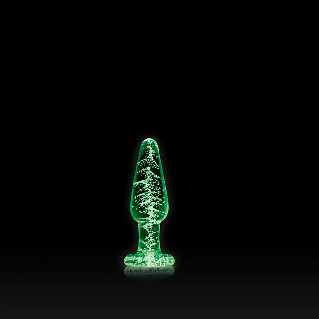 Firefly Glass Tapered Plu Medium Clear - Shape & Texture