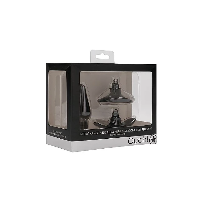 Interchangeable Butt Plug Pointed Medium Black - What Is the Interchangeable Butt Plug Pointed Medium Black?