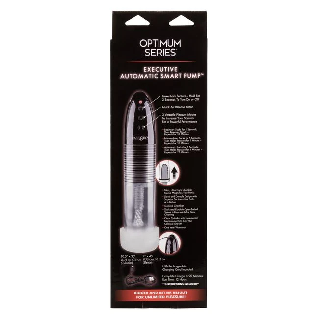 Optimum Series Executive Smart Pump - Additional Features