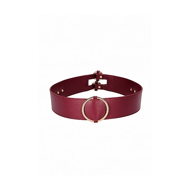 Ouch Halo Waist Belt L/xl Burgundy - Comfort & Fit