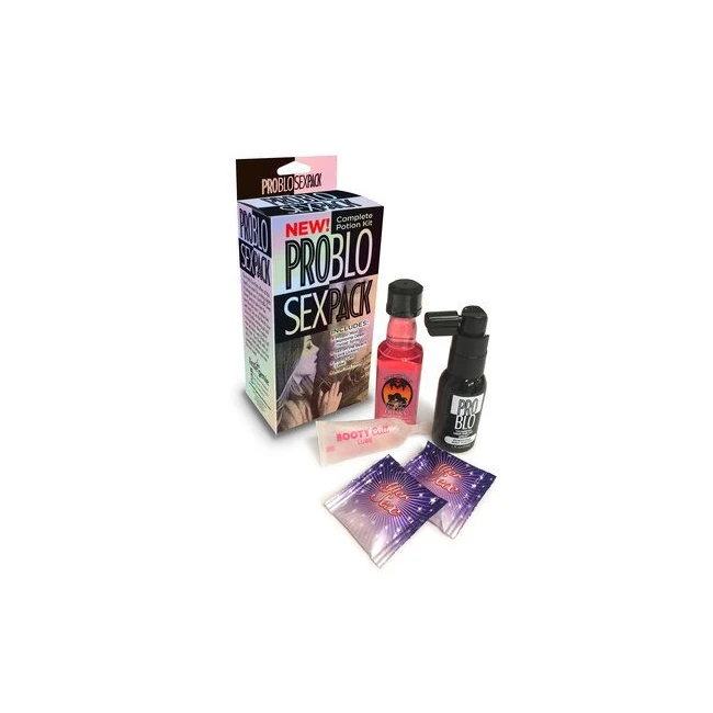 Problo Sex Pack - Water-Based Anal Gel and Warming Oil in One Kit