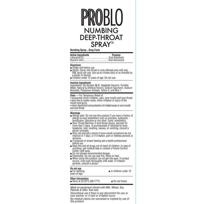 Problo Sex Pack - Four Items, Four Specific Uses