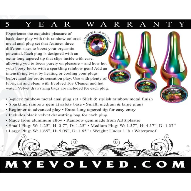 Rainbow Metal Plug - Design & Features