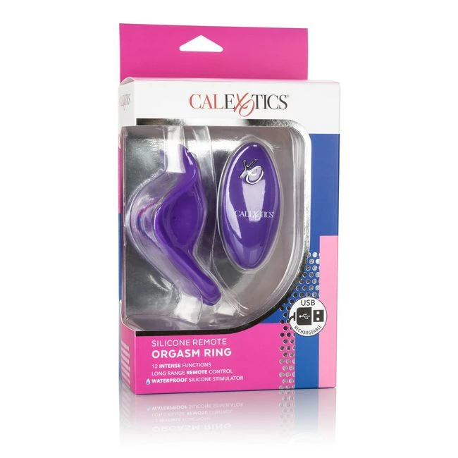 Silicone Remote Rechargab Orgasm Ring - Power & Performance