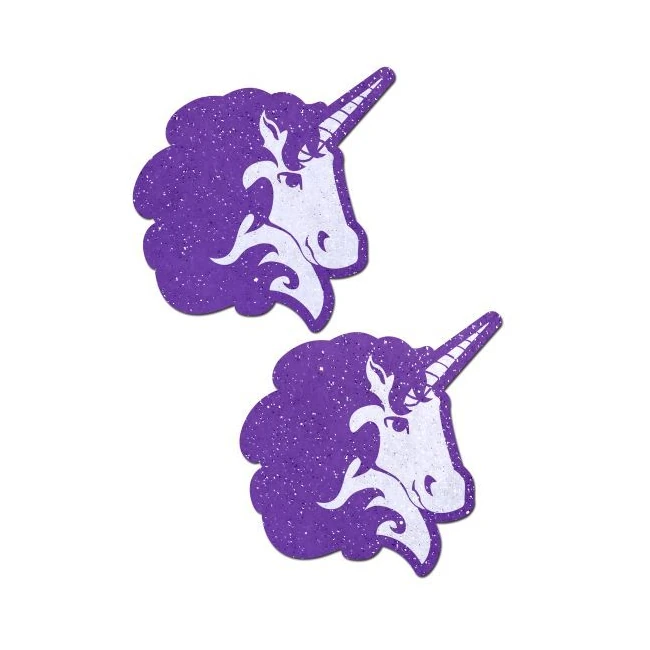 Unicorn Purple Glitter - Fabric & Feel