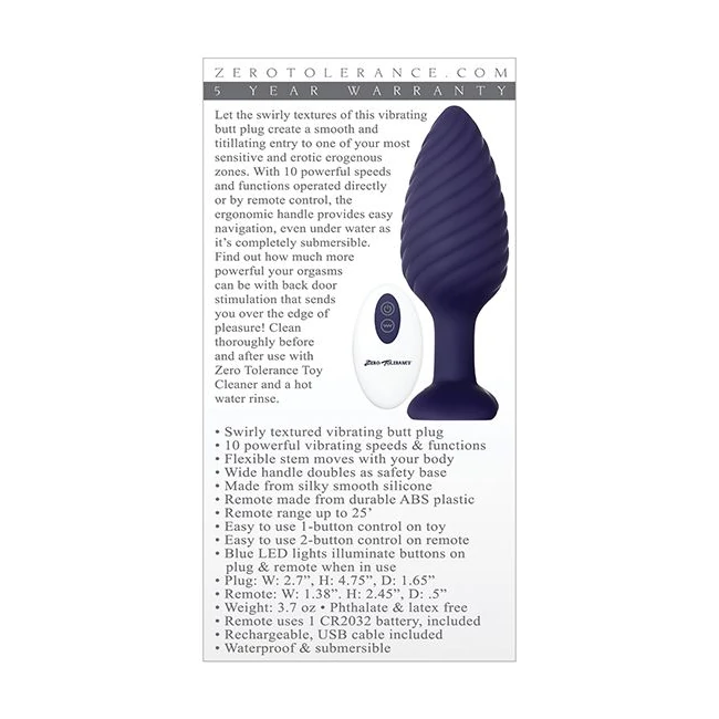 Zero Tolerance Wicked Twi - by Evolved Novelties