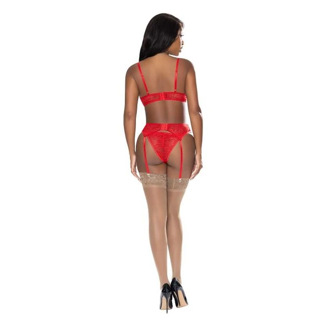 Ooh La Lace Demi Bra Gart Tanga - Care Instructions