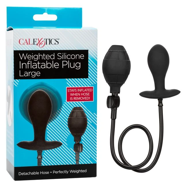 Weighted Silicone Plug - How It Feels