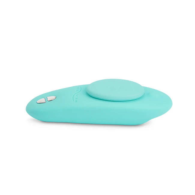 We-vibe Moxie Panty Vibe Aqua Blue - Experience the Power and Precision of Moxie
