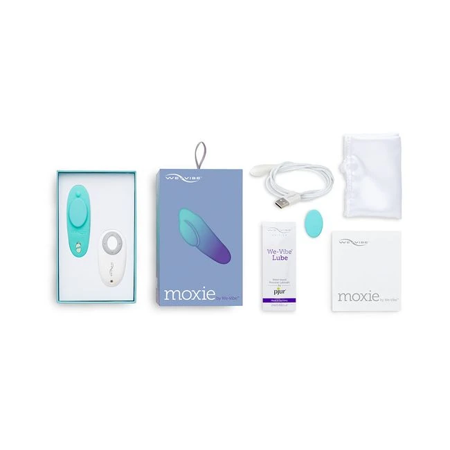 We-vibe Moxie Panty Vibe Aqua Blue - How It Feels