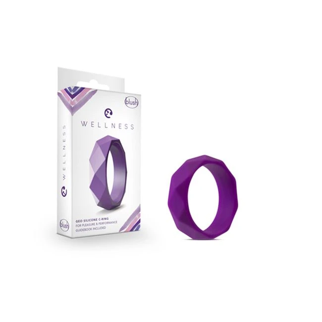 Wellness - Geo C Ring - Purple - Overview