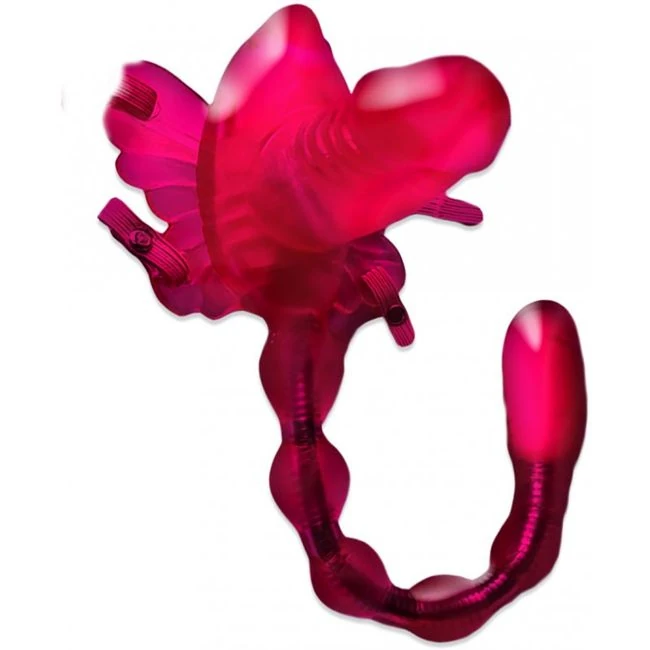 Wet Dreams Butterfly Baller Sex Harness W/ Dildo & Dual Motors - How It Feels
