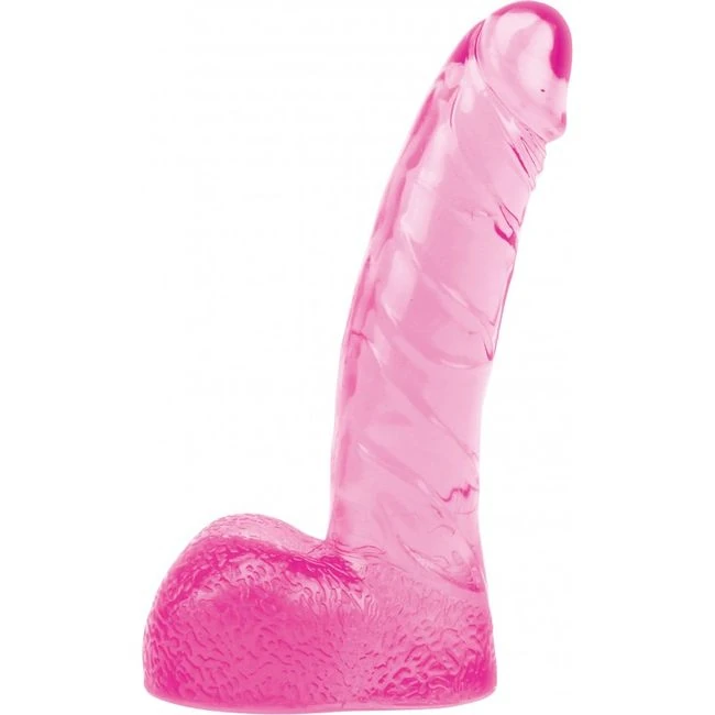 Wet Dreams Pink Stallion 6.5 Dildo " - Shape & Texture