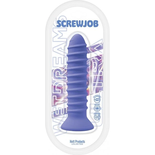 Wet Dreams Screwjob Screw Shape Vibe - Ten Frequencies on a Screw-Shaped Body