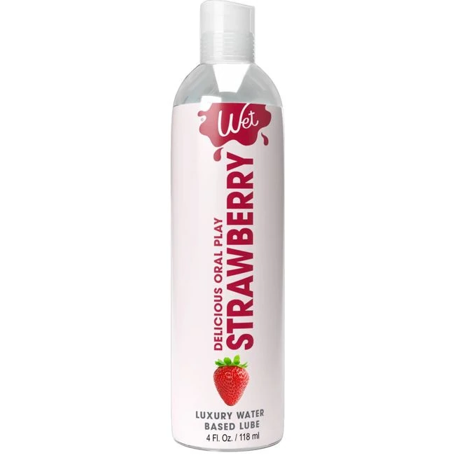 Wet Strawberry Oral - Wet Strawberry Oral Flavored Lubricant