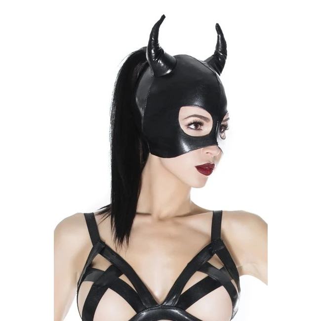 Wetlook Devil Mask Black O/s - Fit & Sizing