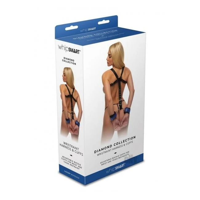 Whipsmart Diamond Wristraint Harness Blk - Build & Quality