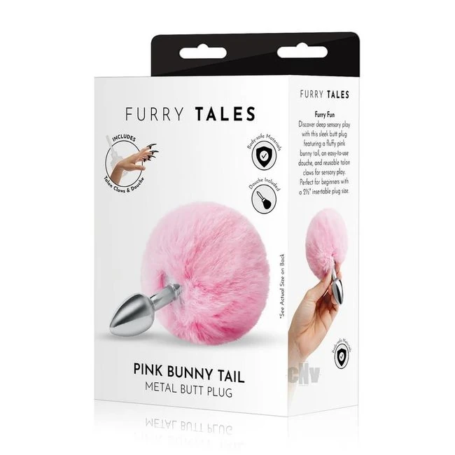 Whipsmart Fluffy Bunny Tail 2.5 Blk - Shape & Comfort