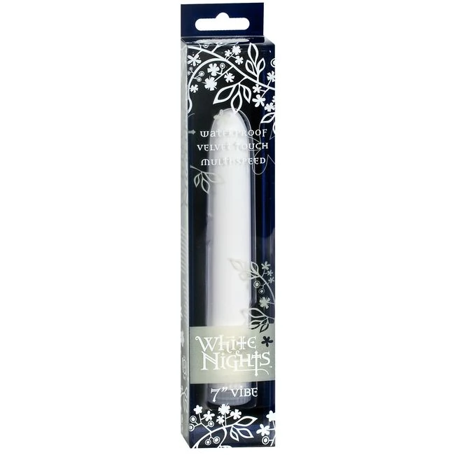 White Nights 7in Velvet Waterproof Vibe - Vibration Modes and Performance