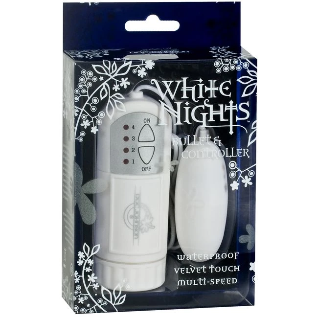 White Nights Velvet Controller & Bullet - Vibration Modes