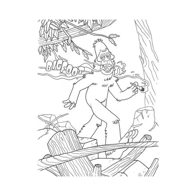 Who Smokes Weed? Coloring Book - Key Details
