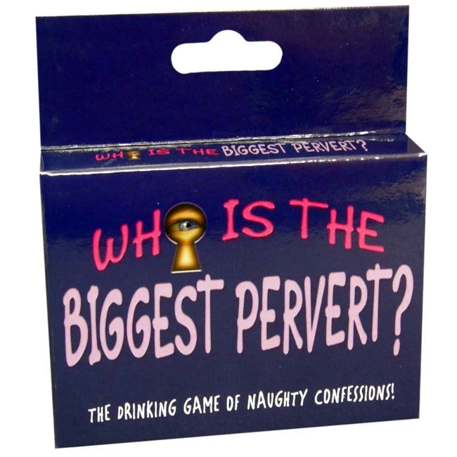 Whos the Biggest Pervert Card Game - Overview