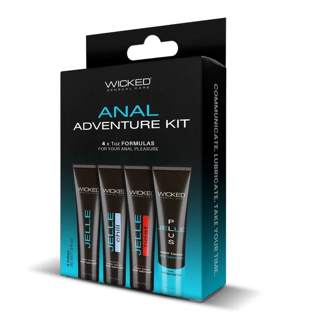 Wicked Anal Adventure Kit - Shape & Comfort