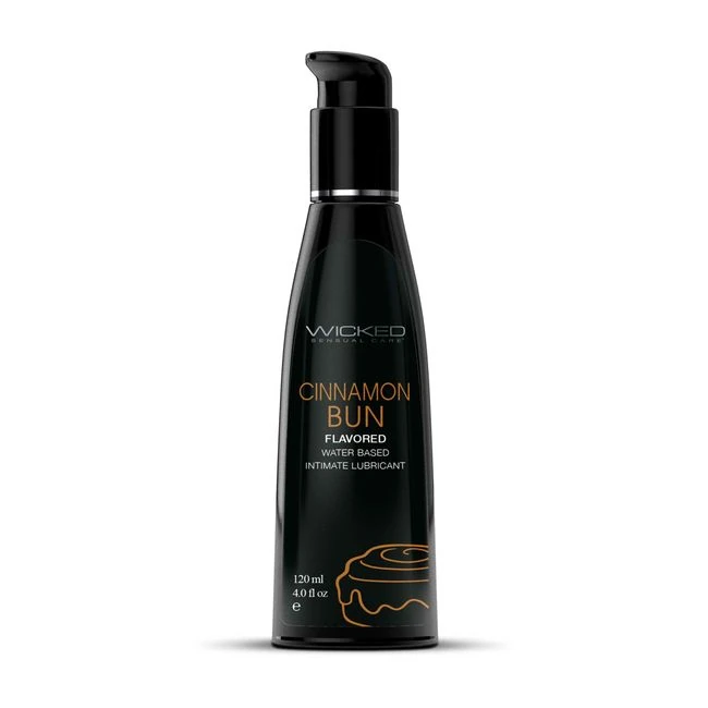 Wicked Aqua Cinnamon Bun - Wicked Aqua Cinnamon Bun - Flavored Water-Based Lubricant