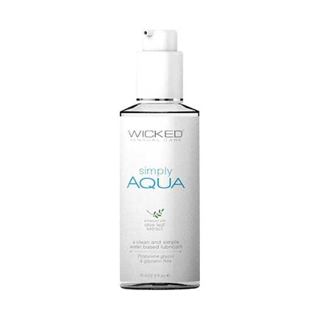 WICKED SIMPLY AQUA LUBE - Wicked Simply Aqua Lube by Wicked Lubes