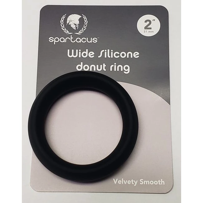 Wide Silicone Donut Ring - Widths From 1.5 to 2 Inches