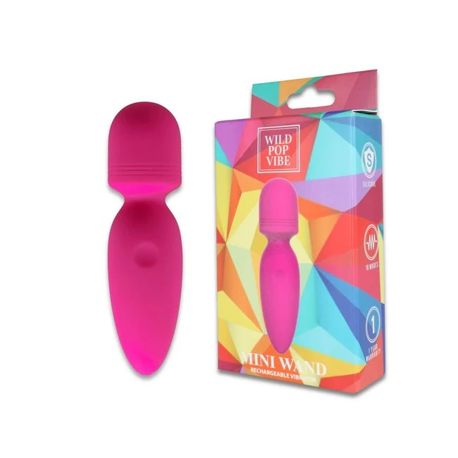 Wild Pop Vibe Mini Wand - Vibration Modes