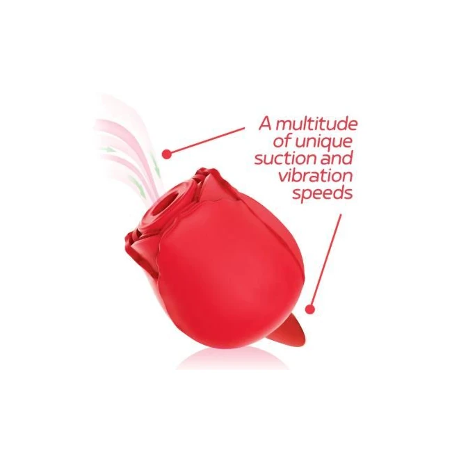 Wild Rose & Tounge Rechargeable - Vibration Modes