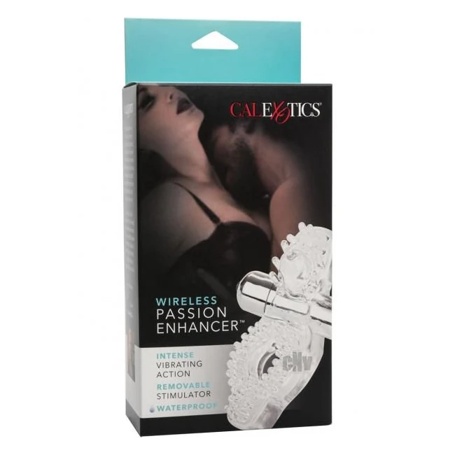 Wireless Passion Enhancer Clear Vibrating Cock Ring - Fit & Sizing